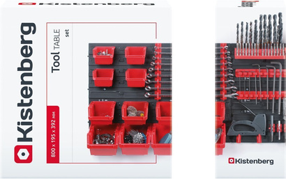 Organizer tablica narzędziowa do warsztatu garażu Kistenberg
