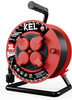 Przedłużacz elektryczny bębnowy warsztatowy o długości 30 m KEL PB-PRO/S/30M/3X1,5/H05RR-F