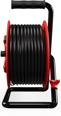 Przedłużacz elektryczny bębnowy warsztatowy o długości 25 m KEL PB-PRO/S/25M/3X2,5/H05RR-F