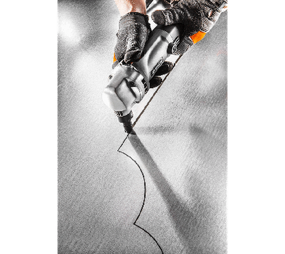 Nożyce do cięcia blachy elektryczne o mocy 500 W + walizka Graphite 59G401