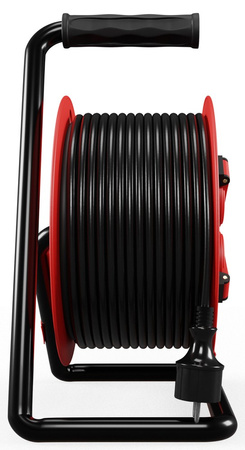 Przedłużacz elektryczny bębnowy warsztatowy o długości 30 m KEL PB-PRO/S/30M/3X1,5/H05RR-F