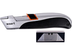 Nóż z automatycznie chowanym ostrzem