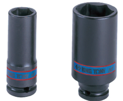 Nasadka udarowa długa 1/2" o rozmiarze 17 x 80 mm King Tony