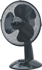 WENTYLATOR BIURKOWY WIATRAK STOJĄCY 38W CZARNY