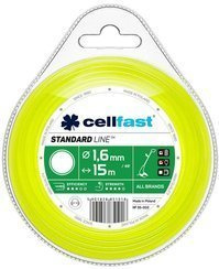 Żyłka tnąca do kosy okrągła STANDARD LINE Cellfast 1,6 mm x 15 m 35-002
