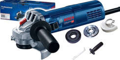 Szlifierka kątowa sieciowa o mocy 900W Bosch Professional GWS 9-125 