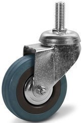 Koło obrotowe skrętne z trzpieniem o średnicy 50 mm tworzywo-guma Rader CKLA-PG 50S