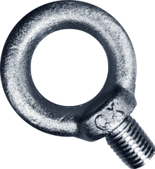 Śruba m8 z uchem oczkowym ocynkowana - klasa 5.8 din 580 - nośność do 140kg