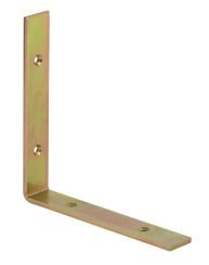 Łącznik budowlany kątowy ciesielski wąski KW7 o wymiarach 150 x 150 x 25 mm 