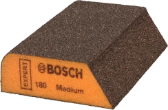 Bosch gąbka klocek ścierny ścięty gradacja 180 pomarańczowa EXPERT 2608621921