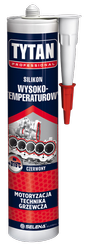 Silikon wysokotemperaturowy czerwony Tytan Professional o pojemności 280 ml