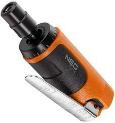Szlifierka pneumatyczna prosta rozmiarze złącza 1/4", 1/8" - 6 mm / 3 mm i obrotów 25 000 RPM Neo 14-014
