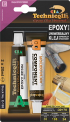 TECHNICQLL KLEJ UNIWERSALNY EPOKSYDOWY 2x20ML