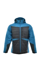 Kurtka hybrydowa Comfort Winter Petrol rozmiar L Sara 1-63-630-80-25-L