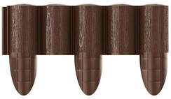 Palisada ogrodowa do trawników brązowa 9,5cm x 2,4m 4 ECO Cellfast 34-031