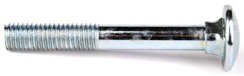 M8x140 ŚRUBA ZAMKOWA OCYNKOWANA DIN 603 OCYNK