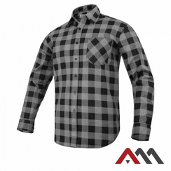 Koszula robocza flanelowa koloru szarego rozmiar 43 Art-Mas