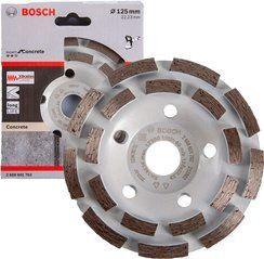 Tarcza diamentowa garnkowa do betonu Bosch o średnicy 125 mm