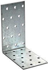 Łącznik budowlany kątowy ciesielski KM11 o wymiarach 100 x 100 x 60 x 2 mm