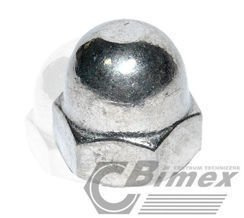 M4 NAKRĘTKA KOŁPAKOWA NIERDZEWNA A2 | OPAKOWANIE 10 SZTUK