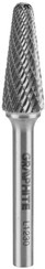 Frez stożkowy do metalu HM, typ L 12 x 30 mm do szlifierki Graphite 55H377
