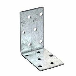 Łącznik budowlany kątowy ciesielski KM3 o wymiarach 60 x 60 x 40 x 2,0 mm