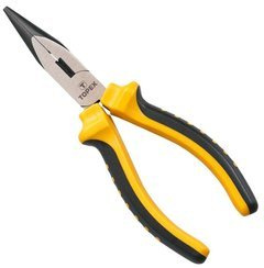 Szczypce wydłużone proste ze stali hartowanej o długości 160 mm Topex 32D101