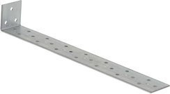 Łącznik budowlany kątowy ciesielski KK3 o wymiarach 400 x 40 x 40 mm