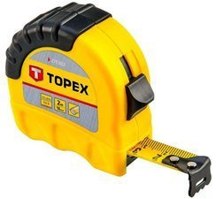 Miara zwijana stalowa z systemem blokady 2m x 16mm Topex 27C302