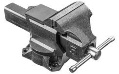 Imadło ślusarskie obrotowe żeliwne o długości szczęk 125 mm Neo 35-012