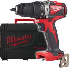 Wiertarko-wkrętarka akumulatorowa z udarem 18V Milwaukee M18 BLPD2-0X