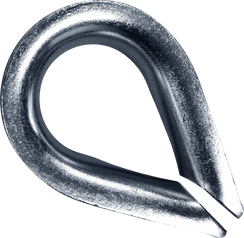 KAUSZA DO LIN 6MM OCYNKOWANA