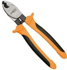 Szczypce nożyce obcinak do kabli miedzianych i aluminiowych ze stali CrV o długości 160 mm Neo 01-513