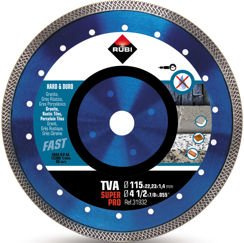 Tarcza diamentowa do materiałów twardych, obrzeże TURBO VIPER TVA 125 SUPERPRO