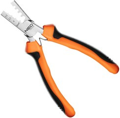 Szczypce do zaciskania końcówek o rozmiarze 1,5-6 mm2 i długości 140 mm Neo 01-533