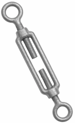 Śruba rzymska M6 ocynkowana Oko-Oko O-O - wytrzymałość do 100kg