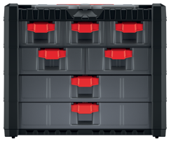 Organizer regał na śrubki Multicase Kistenberg