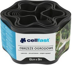 Obrzeże ogrodowe do trawników czarne 10cm x 9m Cellfast 30-031H