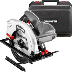 Pilarka tarczowa elektryczna 1200 W Graphite + walizka 58G488 