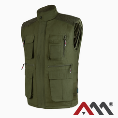 Kamizelka ocieplana Leśnik koloru zielonego rozmiar M Art-Mas