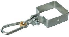 Mocowanie do huśtawki z obejmą kwadratową 90 mm z karabińczykiem