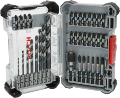 35-częściowy zestaw bitów i wierteł HSS-G PRO Impact Metal Set Bosch 2608521U80