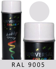 UniversalColor biały połysk spray 400 ml - farba uniwersalna RAL 9003