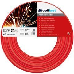 Wąż do acetylenu 9x3 mm 1m Cellfast 20-010