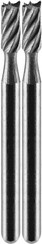 Frez walcowy do metalu i drewna HSS o średnicy 3.2 mm do miniszlifierki Graphite 55H062 2 sztuki