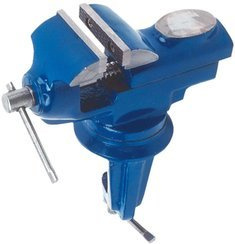 Imadło ślusarskie obrotowe żeliwne z kowadłem o długości szczęk 60 mm Top Tools 07A206