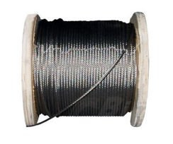Lina stalowa kwasoodporna A4 2 mm 7x19 udźwig do 260 kg