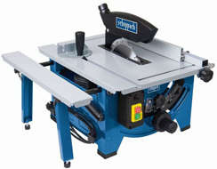 Pilarka stołowa tarczowa elektryczna do drewna o mocy 1200W Scheppach HS80