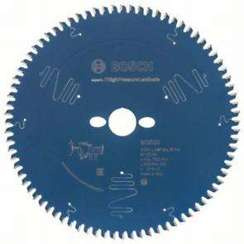Tarcza pilarska do laminatu EXPERT FOR HIGH-PRESSURE LAMINATE Bosch 254x30 mm 80 zębów