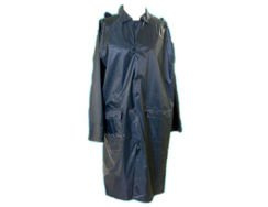 UBRANIE PRZECIWDESZCZOWE PŁASZCZ GRANATOWE